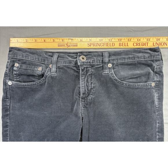 AG Adriano Goldschmied The Stevie Slim Straight Corduroy Pant Women Size 29R - Picture 5 of 8
